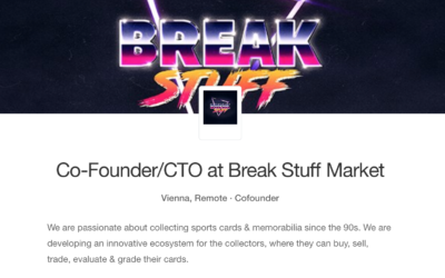 Co-Founder/CTO at Break Stuff Market
